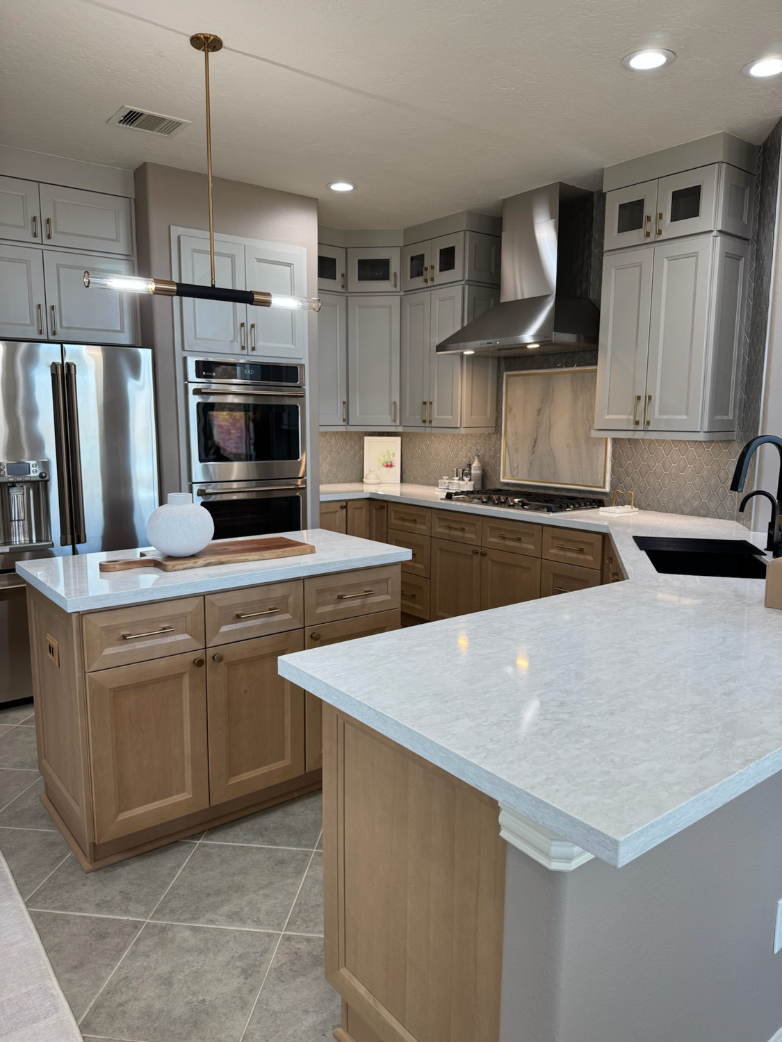 beautiful custom kitchen in houston