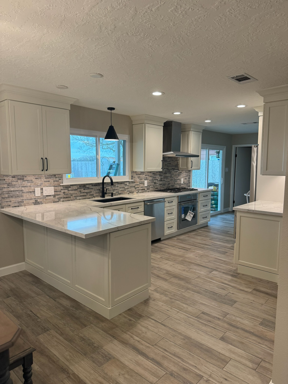 remodeled custom kitchen in Houston