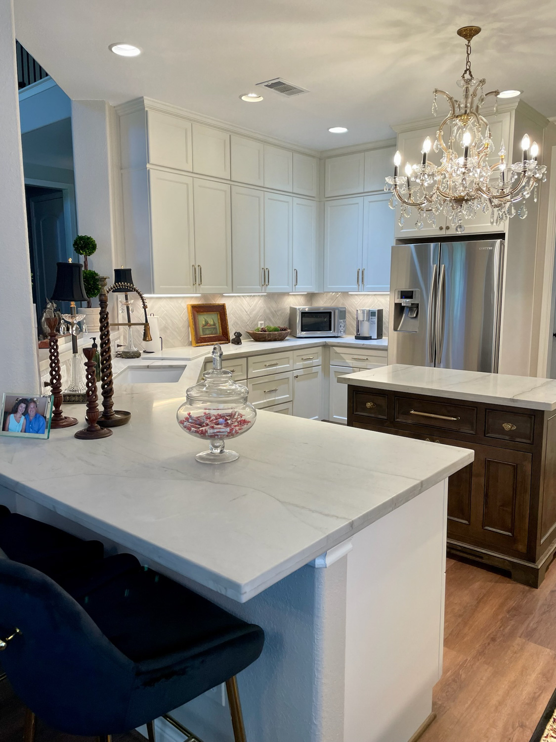 beautiful custom kitchen in houston