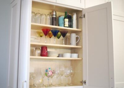 Custom Cabinetry Adjustable Shelves